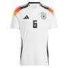 Camiseta de fútbol Alemania Kimmich 6 Primera Equipación Euro 2024 - Hombre